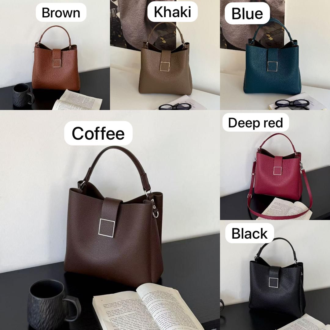 POCHI no 1 (leather bucket bag)