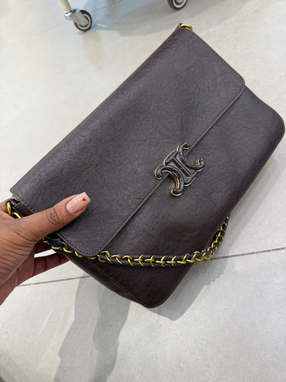 POCHI YA CELINE calf skin