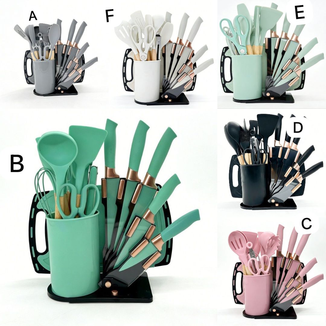 SILICONE KITCHEN UTENSILS 