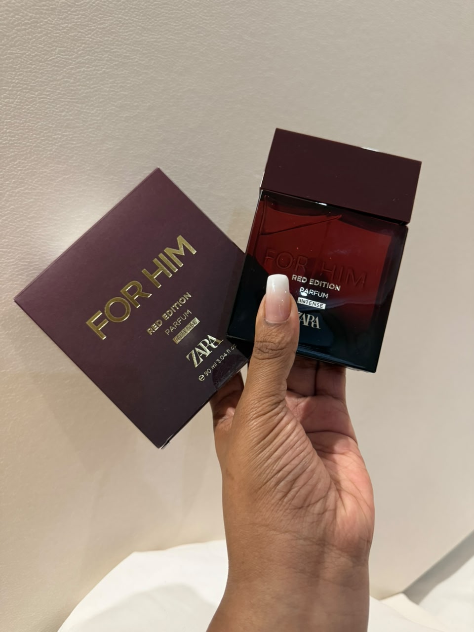 ZARA MEN PERFUME RED EDITION