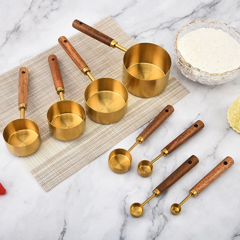GOLD MEASURING CUPS
