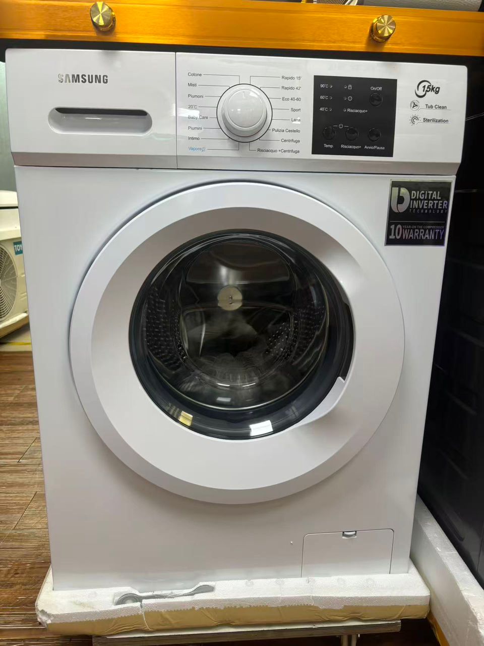 SAMSUNG- FRONT LOADER 