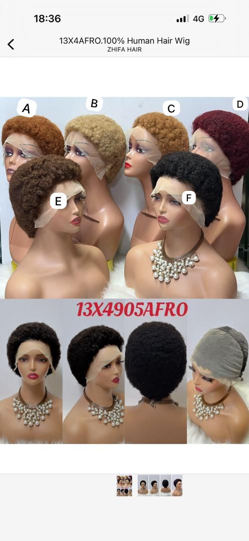 HUMAN HAIR AFRO
