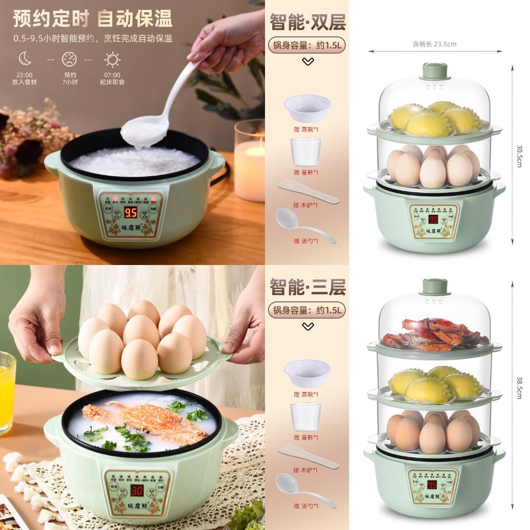 MIN RICE COOKER & EGG BOILER